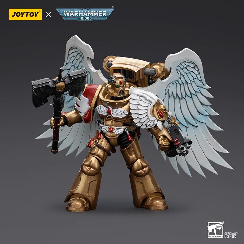 [In Stock]Joytoy Warhammer 40k 1/18 Action Figure Iron Hands Captain In Terminator Armour Collection Anime Model Toy Gifts