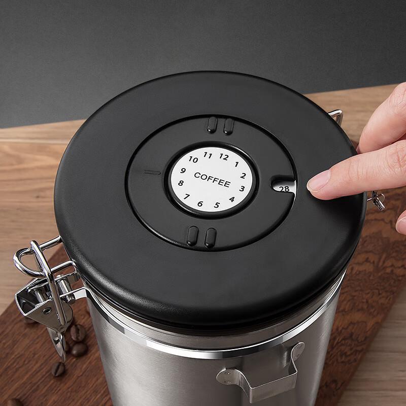 Stainless Steel Coffee Bean Storage Can
