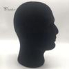 Black Foam Wig Head Tall Male Mannequin Hairpieces Display Holder Hats Sunglasses Headphone Headwear Stand Cosmetics Model Head Prop