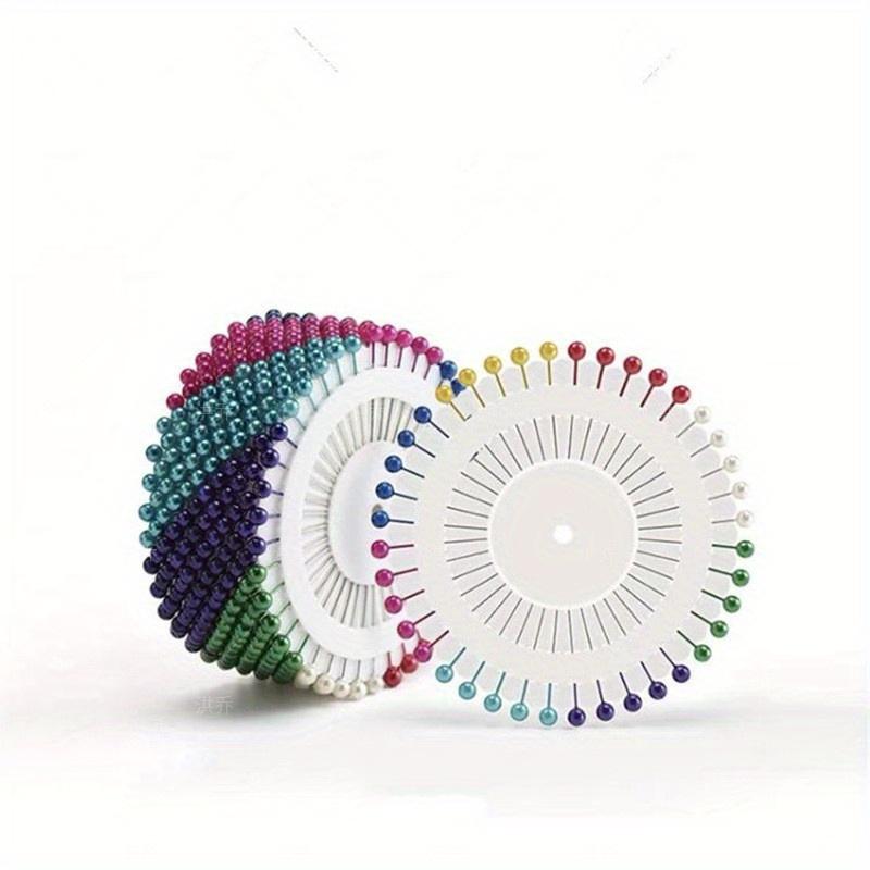 

40pcs Colorful Positioning Beads Needles Handmade Standing Size Clothing Lengthened Chunky Head Needles . різнокольоровий