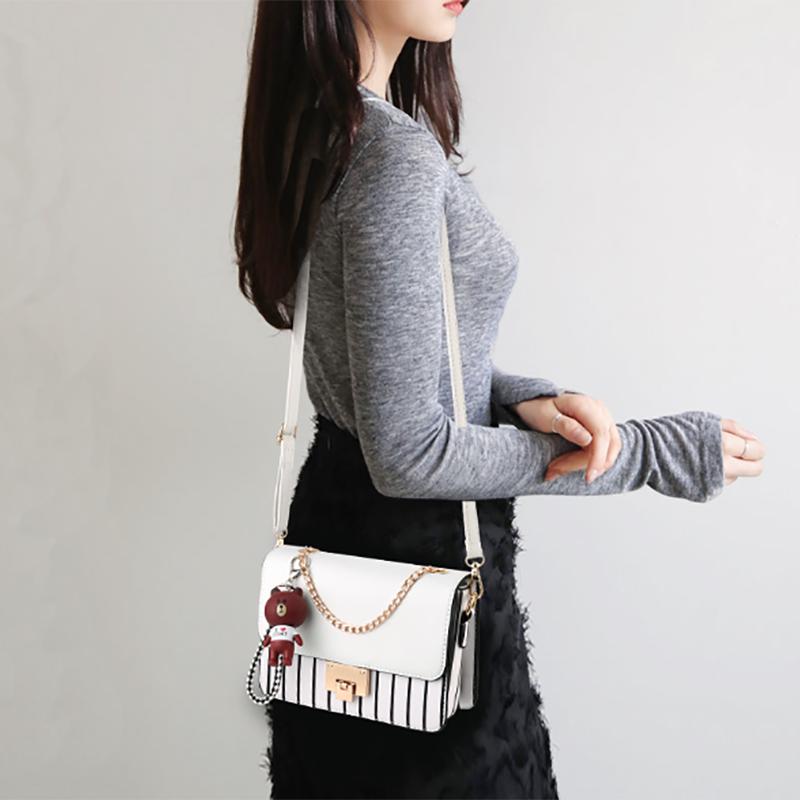 SCIONE Chain Small Bag Female Bag Student Shoulder Messenger Bag Fashion