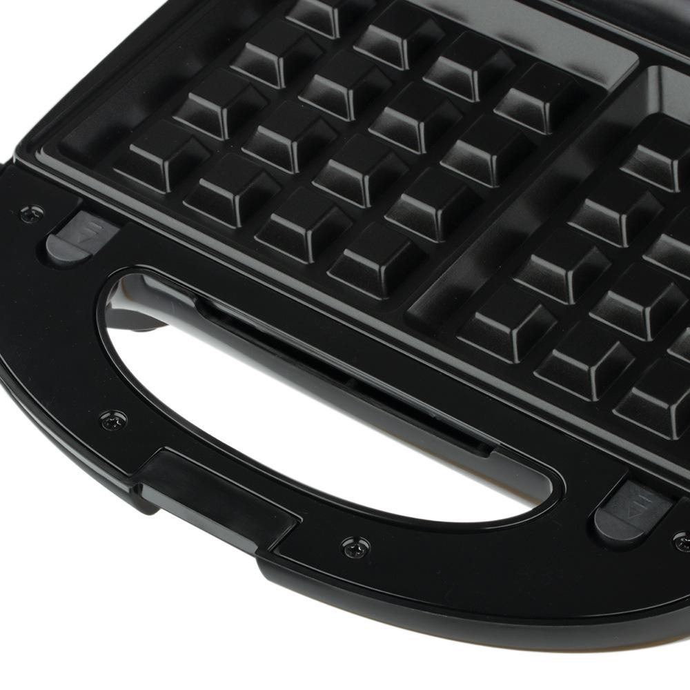 3-In-1 Sandwich Maker Breakfast Machine Double-Sided Heating Multifunctional Toast Waffle Maker