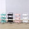 Removable cart rack kitchen floor storage cart with wheel gap rack toiletry finishing rack bathroom cabinet storage rack