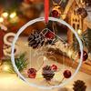 1pc/2pcs House Warming Gifts for New Home Housewarming Christmas Ornaments for Decorations First Christmas In Our New Home Gift Ideas