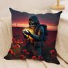 S-Stalker 2 Cool Game Cushion Cover Silky Short Plush Invisible Zipper Dustproof Sofa Pillow Case For Home Decor