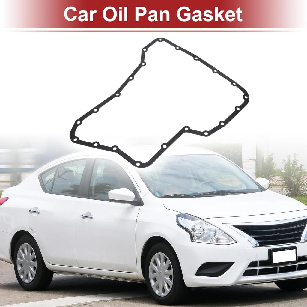 ACROPIX Car Oil Pan Gasket Car Transmission Oil Pan Gasket Engine Oil Pan Gasket Seal No.3139731X0A for Nissan Versa 2007-2012