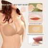 2 Pairs  One Pair Each of Skin Color and Black Strapless Bonded Invisible Bra (for Women's Backless Dresses), Reusable  Nipple Shield Bras
