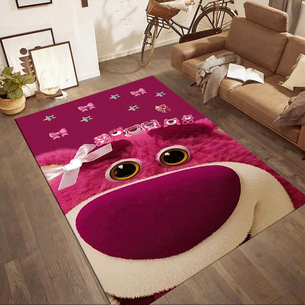 Teddy Bears Seamless Pattern Square rugs are a great choice for living rooms, bedrooms, home décor, and as gifts.