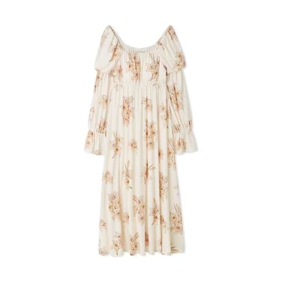 gelato pique (Gelato Pique) [MUCHA] Lily pattern cup-in dress PWCO254335 Women s