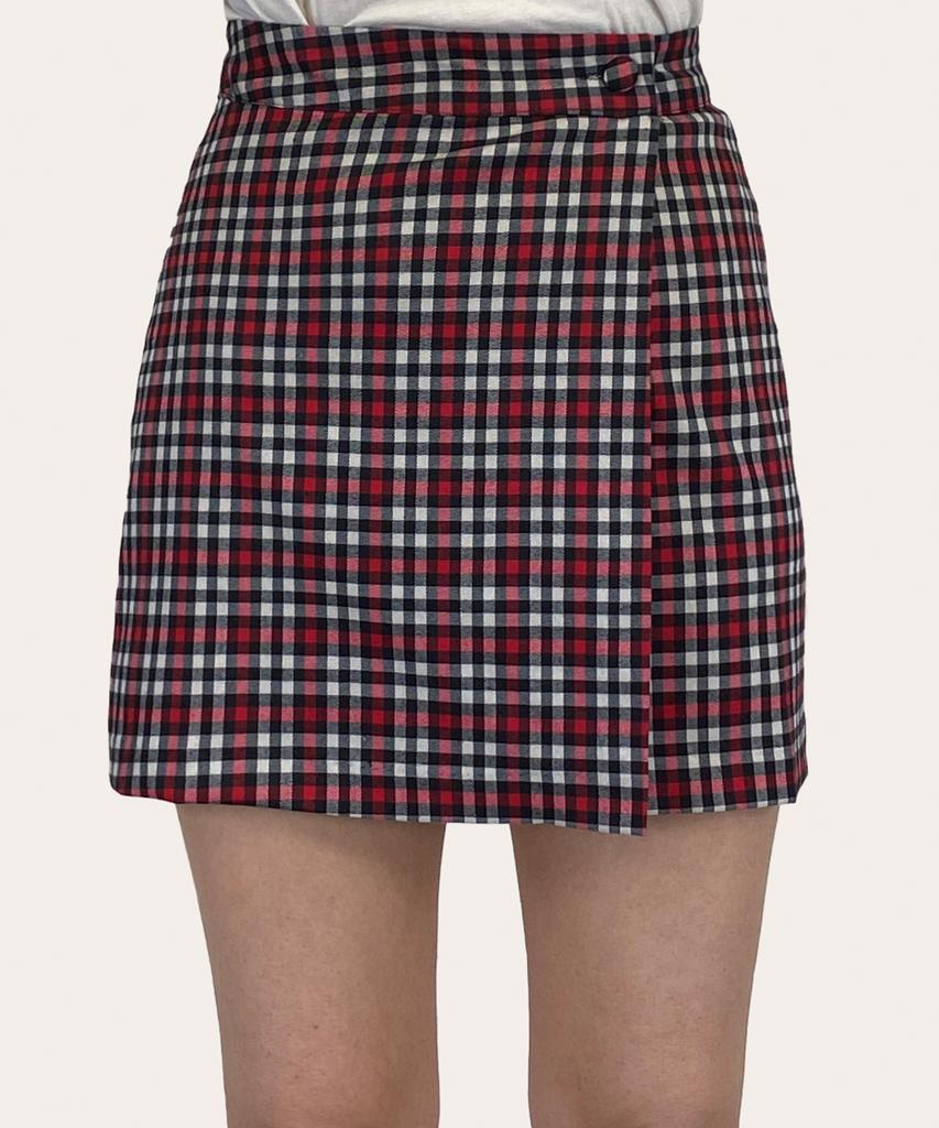 Apartment (W) Check Warp Skirt - Pink
