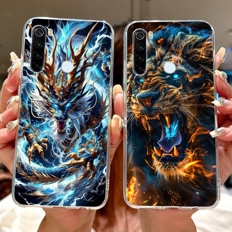 For Xiaomi Redmi Note 8 2021 Case Note 8T New Fashion Painted Cover Soft Silicone Phone Case For Redmi Note 8 Pro Note8 T Fundas