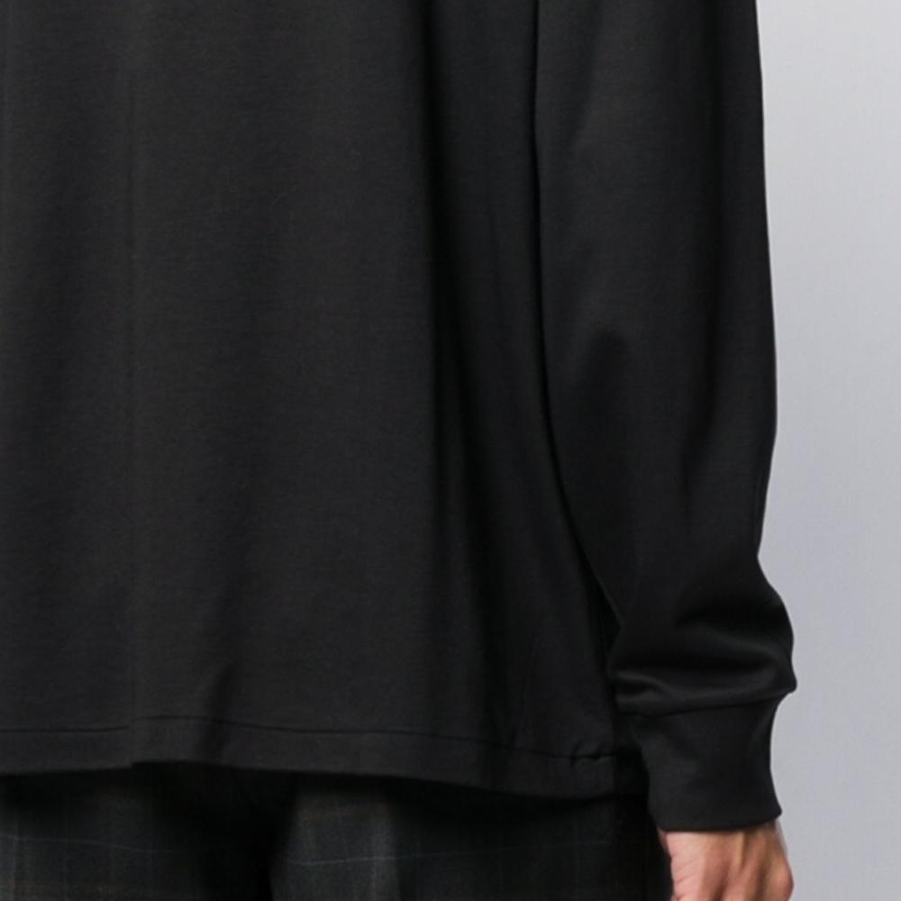 Polo Ralph Lauren Solid Logo High Neck Long Sleeve T-Shirt Men Tops Black 710760126-001