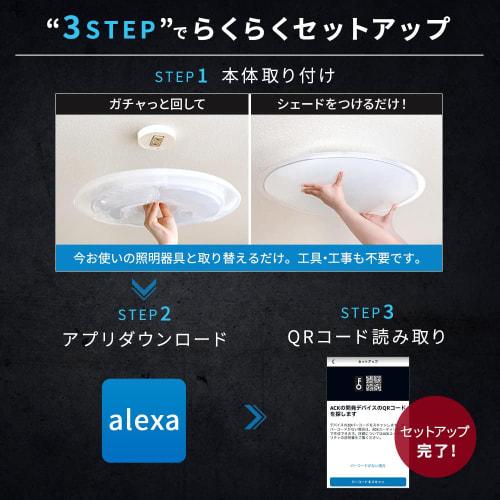 [Alexa Compatible/Easy Setup at Purchase] IRIS OHYAMA Ceiling Light 12 Tatami Dimmable Color Adjustable Wood Frame ACK Series Alexa Compatible CEA-221