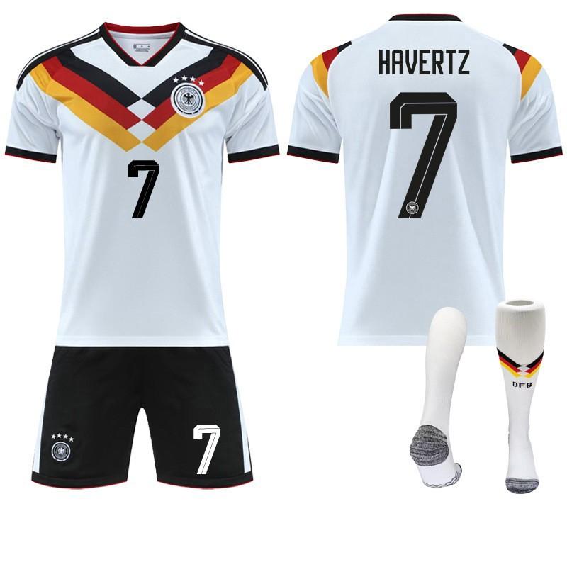 2627 Coupe du Monde Allemagne Domicile N°. 10 Musiara Jersey 7 Hafertz 8 Kross Costume Uniforme de Football Hommes