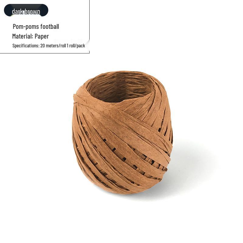 Natural Raffia Straw String for Flower Bouquet Wrapping and Gift Box Filler