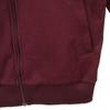Adidas Embroidered Trefoil Logo Track Jacket M Burgundy Jersey Men's Used