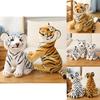 Adorable Lifelike Cute Cartoon Tiger Plush Toy Perfect For Kids And Collectors