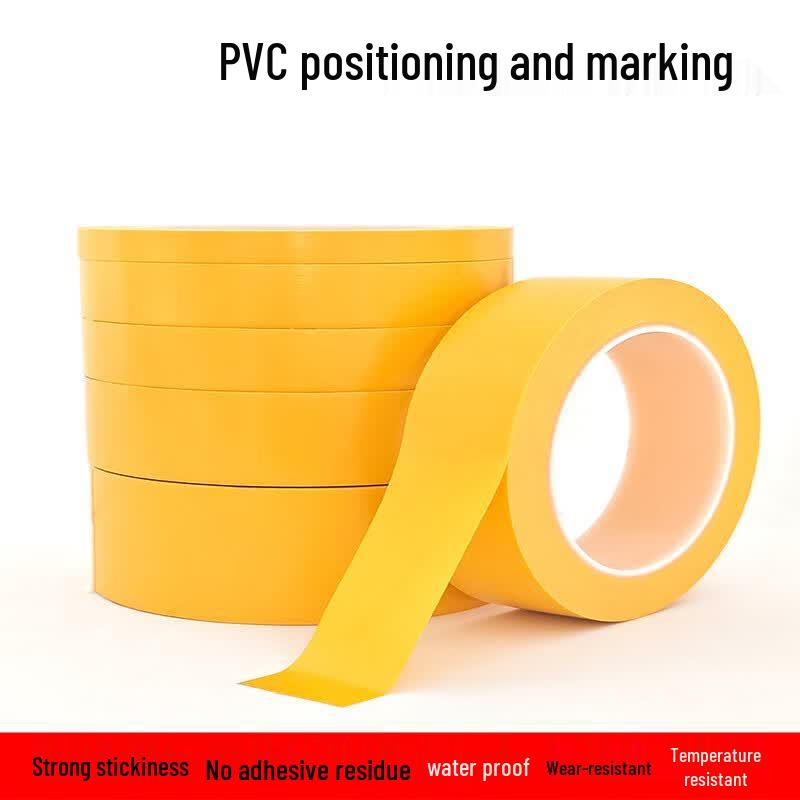 Jiuxia PVC Yellow Floor Marking Tape