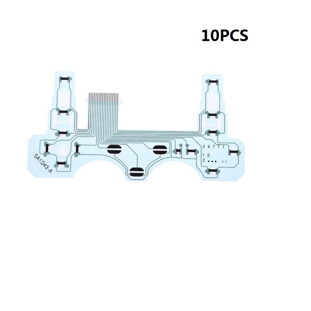 10pcs/set PCB Ribbon Circuit Board SA1Q43-A Conductive Film for PS2 Controller