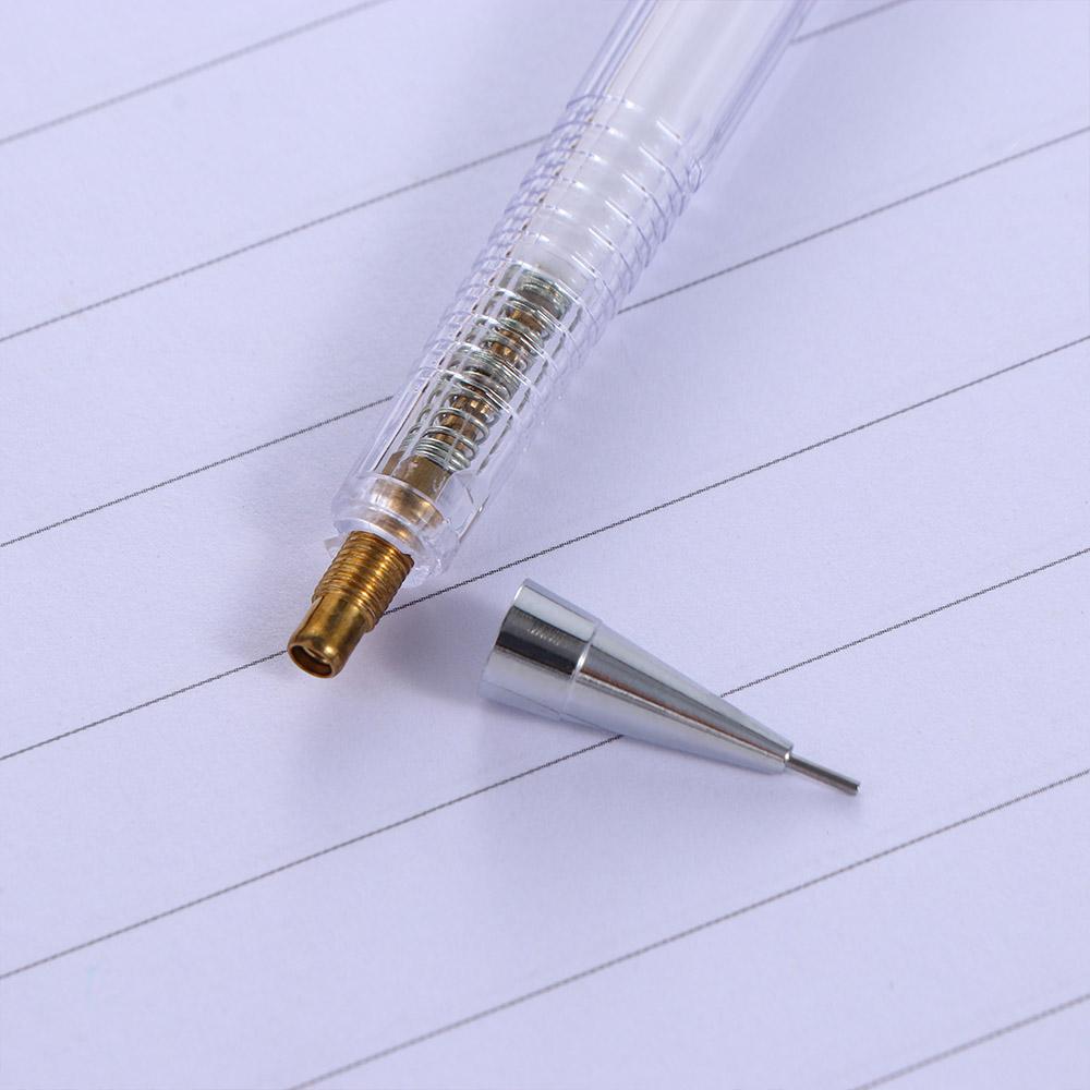 0.3 0.5 0.7 0.9mm Transparent Movable Pencil Automatic Pencil Mechanical Pencil Propelling Pencil