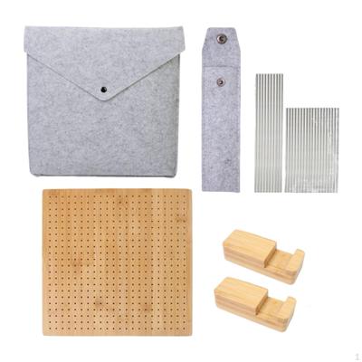 Crochet Blocking Board with Stainless Steel Pins,Smooth,Portable for Knitting, Gifts Crocheters
