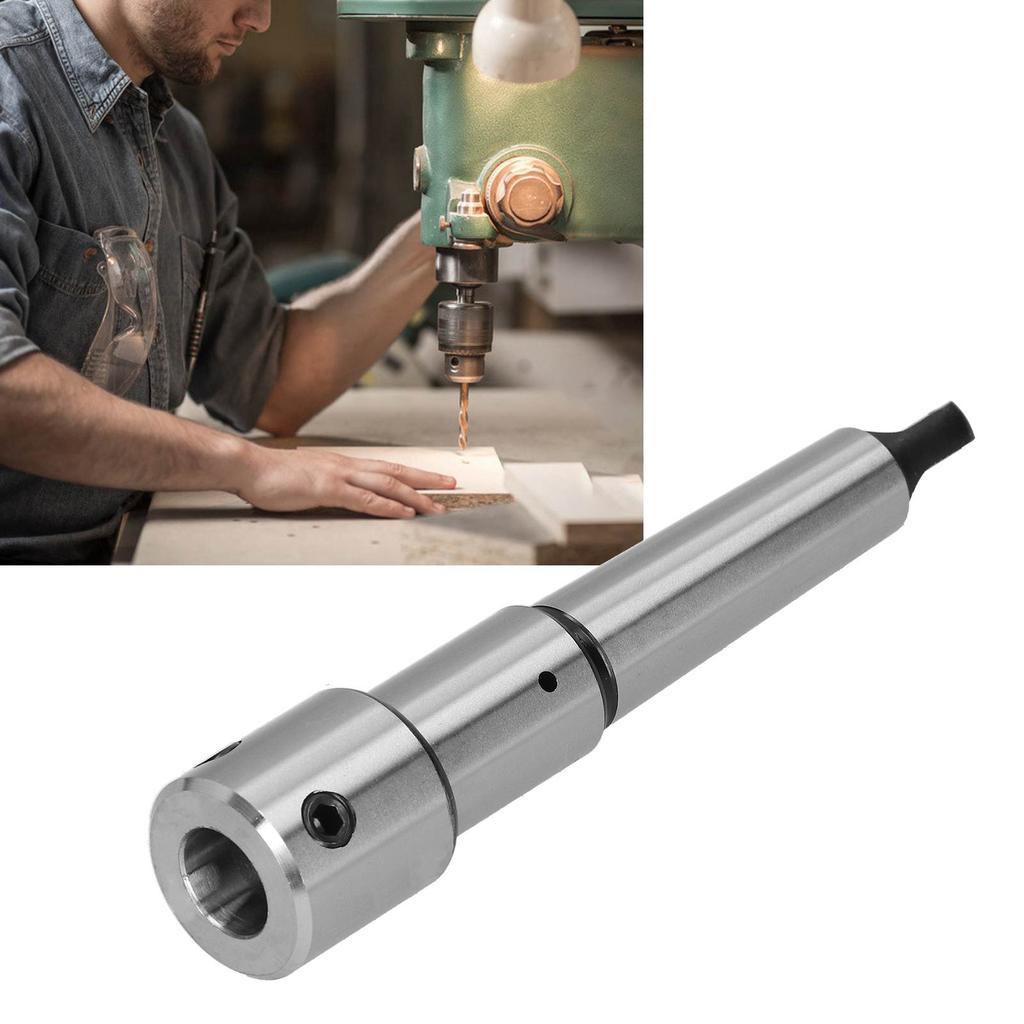 Drill Chuck Arbor Drill Chuck Arbor Morse Shank Annular Cutter Industrial Hardware Tool MT3‑19.05mm MT3‑19.05mm Drill Sleeve