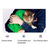 Cat Pouch Carrier Backpack Adjustable Pet Sling Bag with Storage Pocket for Grooming Vet Visits Medication Administration Dental Care Nail Trimming
