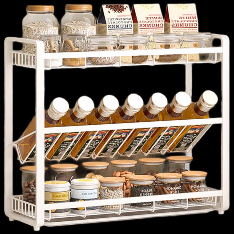 

Wo Ding Modern Countertop 3-Tier Spice Rack