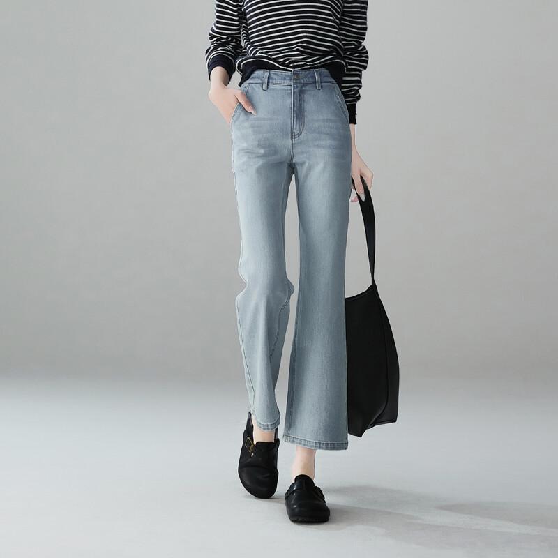 

SOFSIL Women s High-Waist Flared Jeans 28/L