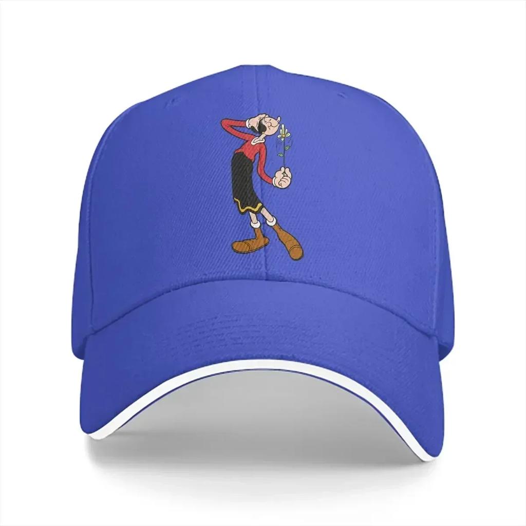 Flower Baseball Cap Unisex Hats Visor Protection Snapback the Sailor Popeye Gifts Caps