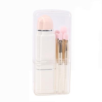 Retractable Makeup Brush Set Facial Cosmetic Brush Set Portable Beauty Tool Includes Eye Shadow