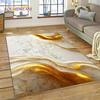 Luxurious Green Gold  Colour Marble Dream Carpet Rug for Bedroom Living Room Sofa Decoration,Children Game Large Decor Floor Mat