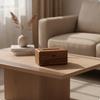 Tissue Box Stylish with Flip-Open Lid Dispenser Easy To Refill