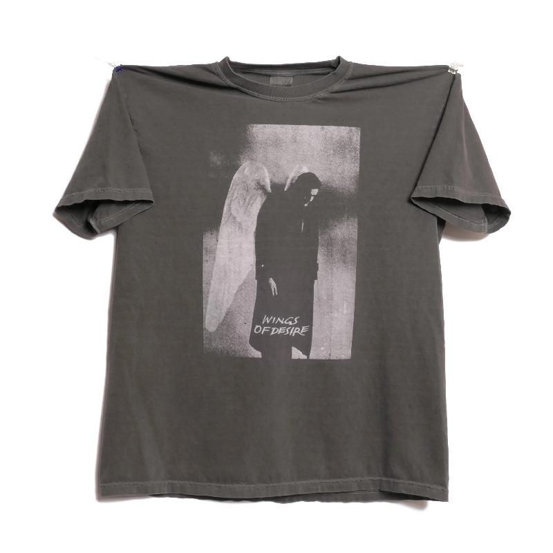 Wings Of Desire Tee Wim Wenders 1987 Movie Criterion Collection Summer Unisexs and Womens Loose and Breathable Tshirt Top S