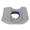 Face Down Pillow Soft Ergonomic Hollow Headrest Face Cushion for Salon Massage Beauty Bed Gray Blue