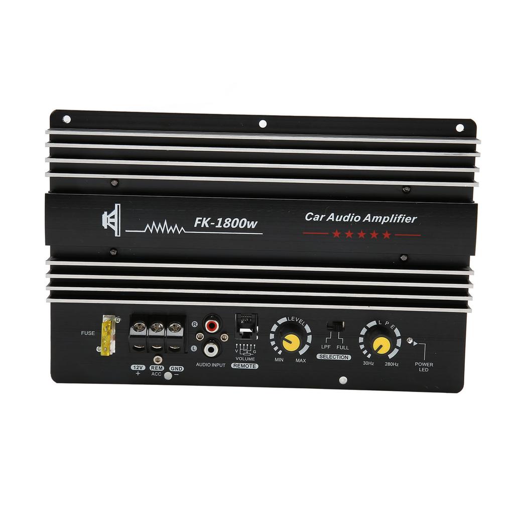 Automotive Amplifier 12V 1800W Car Stereo Audio High Power Amplifier Sub Woofer for Car