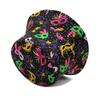 Retro Ball Mask Pattern Bucket Hats Women Men Summer Sunscreen Sun Hat Reversible Fisherman Hat Female Decorate Panama Hip Hop