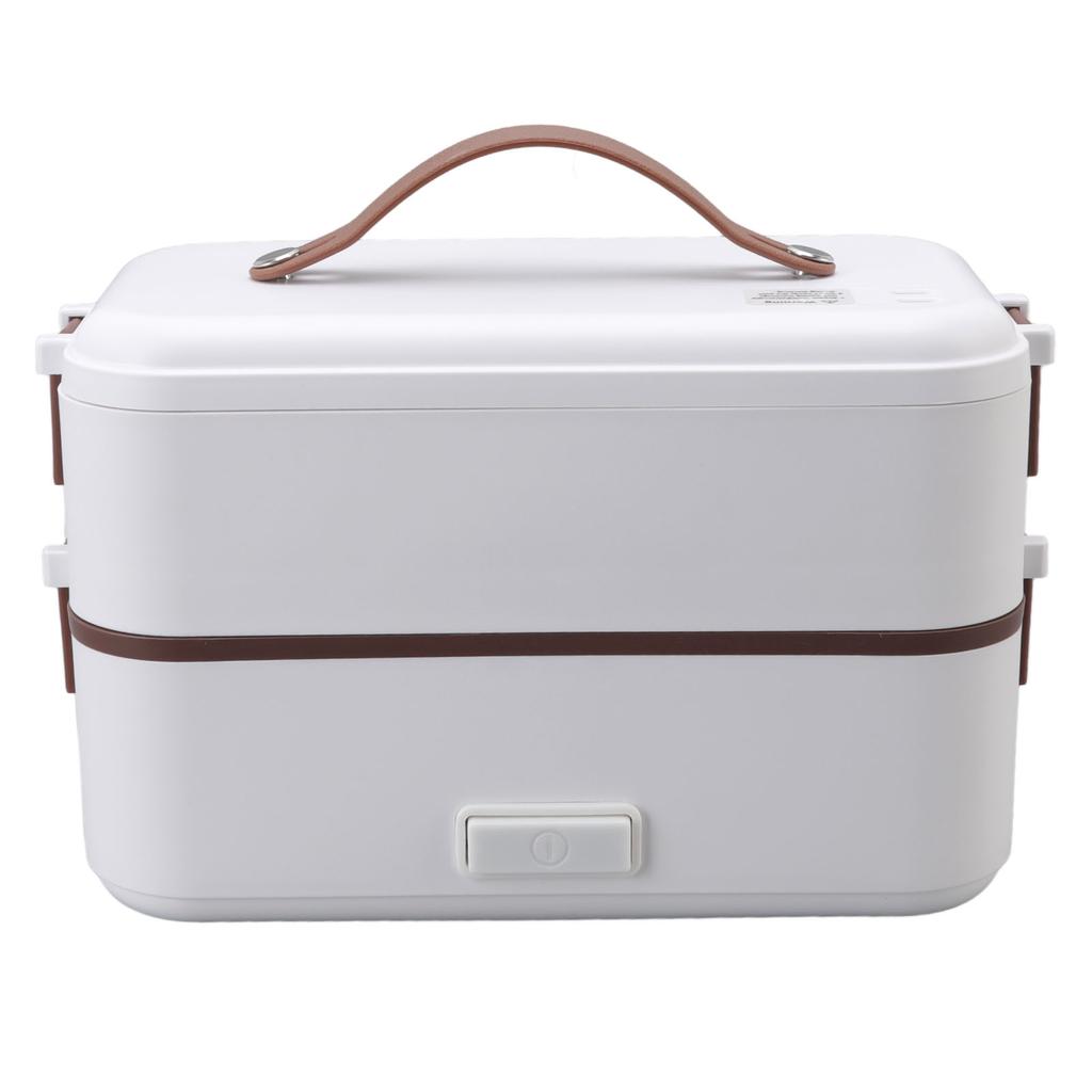 Cutie de prânz electrică, mâner portabil, capacitate de 0,8 l, strat dublu, 20 de minute, încălzire rapidă, conectabilă