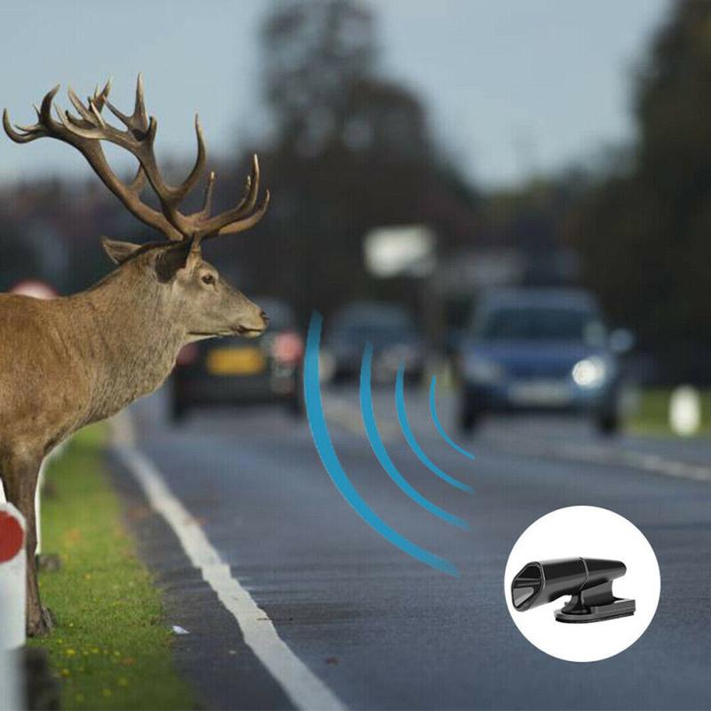4pcs Ultrasonic Car Deer Whistle Deer Warning Devices Auto Safety Animal Repeller For Cars