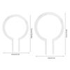 Weather-resistant Acrylic Plant Bracket Transparent Plants Growth Stand  Indoor Plants