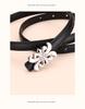 Vintage Women's Cowhide Leather Belt - Versatile Business and Casual Accessory
