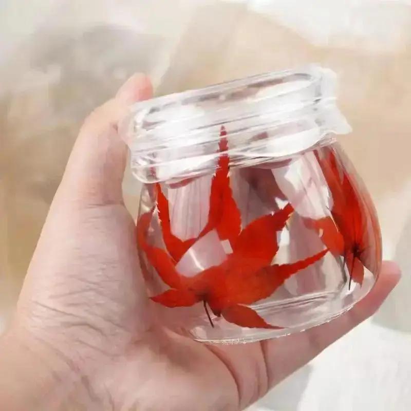 Pudding Jar Storage Bottle Silicone Resin Mold With Lid Candle Holder Box Mould Epoxy Casting Resin Mold Epoxy Resin Molds