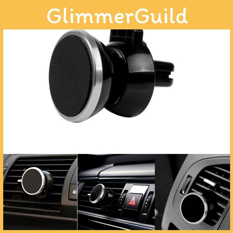 Magnetic Car Air Vent Holder Stand Mount For Mobile Cell Phones With Stylish Design And Versatile Storage
