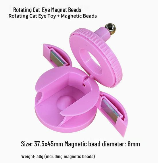 Magnete Triplo Occhio di Gatto: Strumento Magnetico per Unghie Cilindrico, Forte e Grande