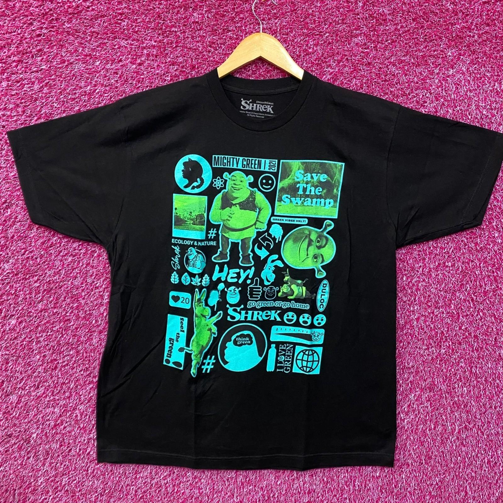 

Dreamworks Shrek Animated Movie Flash Sheet T-Shirt S