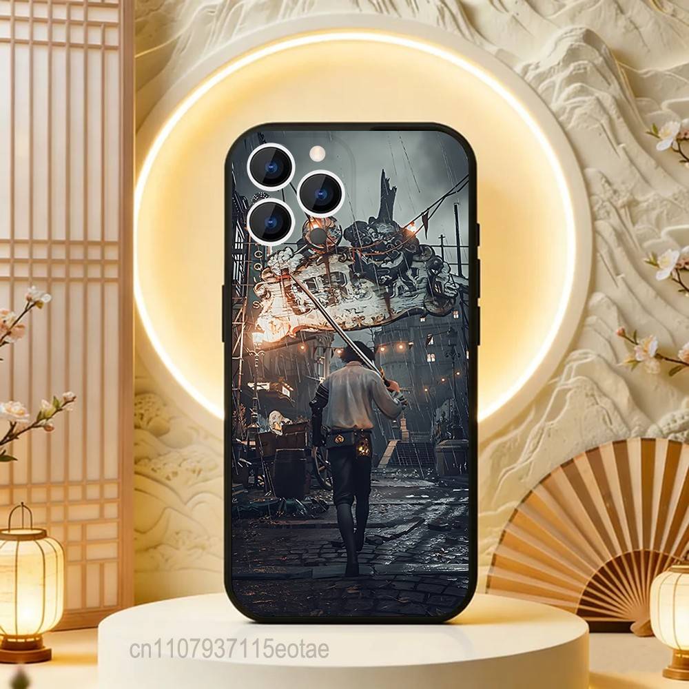 L-Lies of P GAME Phone Case For iPhone 17,16,15,14,13,12,11,Pro,Max,Plus,E,Air,Mini Protective Black Cover