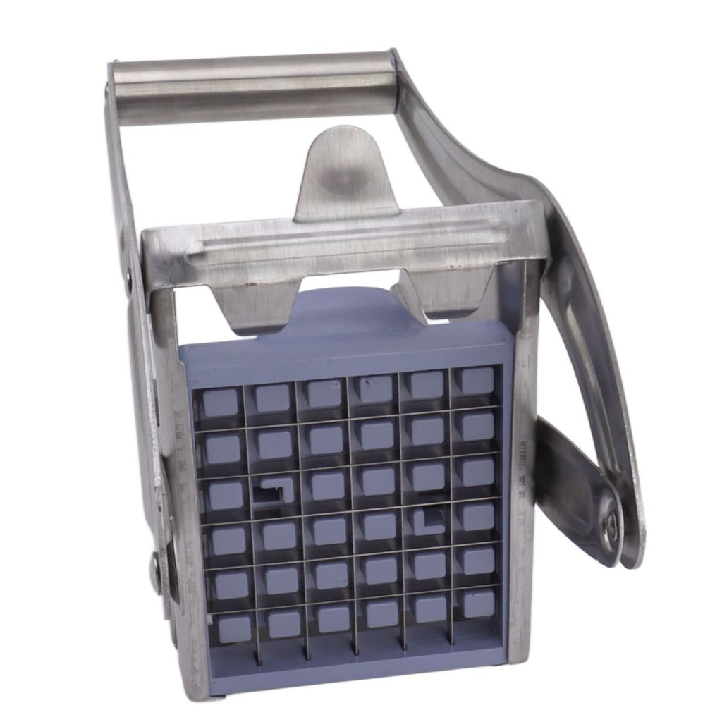 French Fry Cutter Stainless Steel Potato Cutter with Non Slip Suction Base for Vegetables Cucumbers