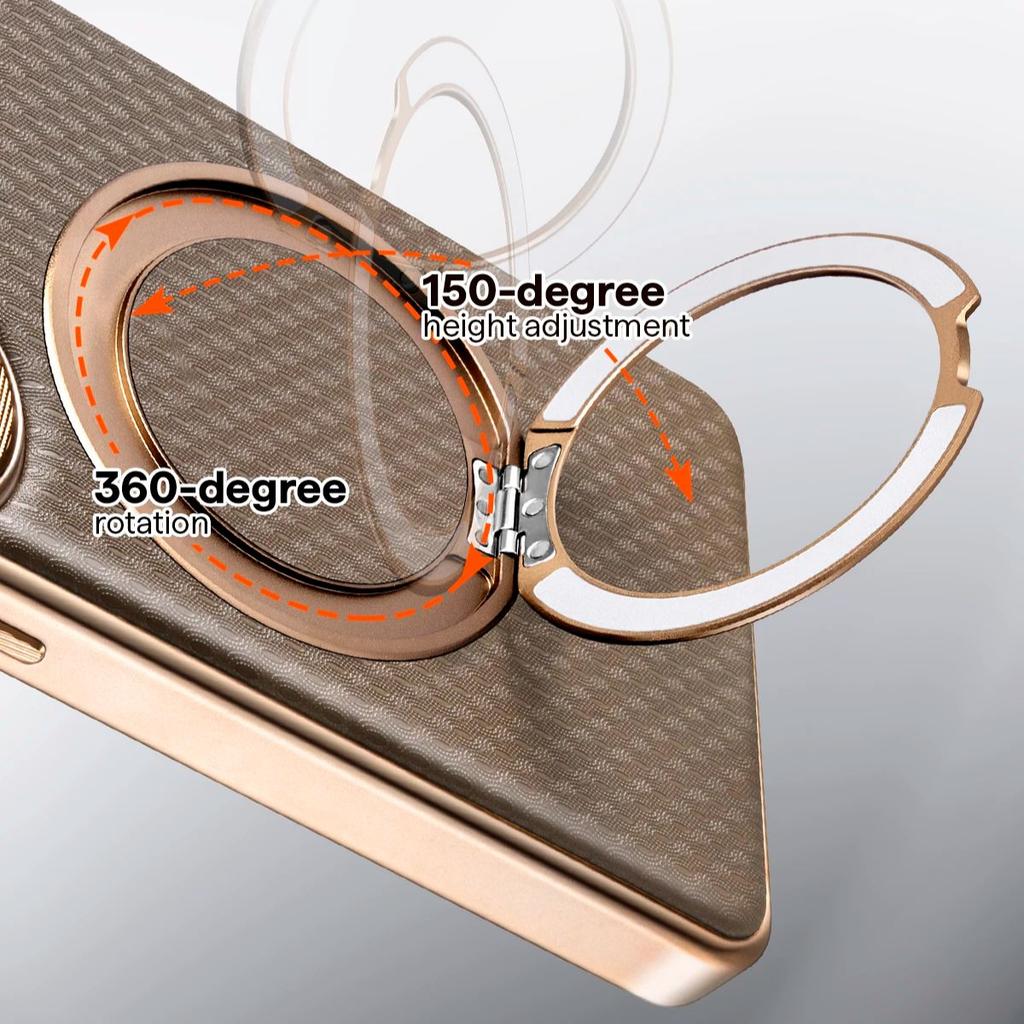 Premium Skórzane Etui z Podstawką Obrotową 360 stopni dla Samsung Galaxy S26 Ultra S25 S24+ Plus Wysokiej Jakości Magnetyczne Zamknięcie Biznesowe Nobel