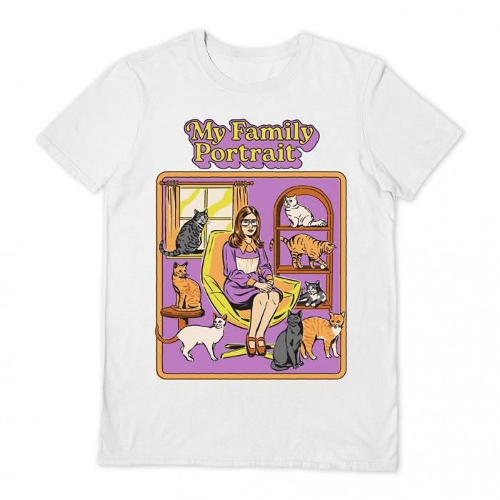 Steven Rhodes Unisex Adult My Family Portrait T-Shirt