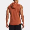 Under Armour Project Loose Fit Training Sleeveless Hoodie Men Tops Orange 1361744-843